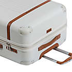 Alternate image 2 for CHAMPS Vintage 2-Piece Hardside Expandable Spinner Luggage Set in Ivory
