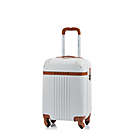 Alternate image 3 for CHAMPS Vintage 2-Piece Hardside Expandable Spinner Luggage Set in Ivory
