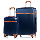 Alternate image 0 for CHAMPS Vintage 2-Piece Hardside Expandable Spinner Luggage Set in Navy
