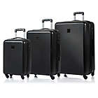 Alternate image 0 for CHAMPS Iconic 3-Piece Hardside Expandable Spinner Luggage Set in Black