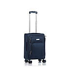 Alternate image 2 for CHAMPS Travelers 3-Piece Softside Spinner Luggage Set in Navy