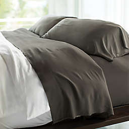 Cariloha® Resort Viscose Made From Bamboo King Pillowcases in Grey (Set of 2)