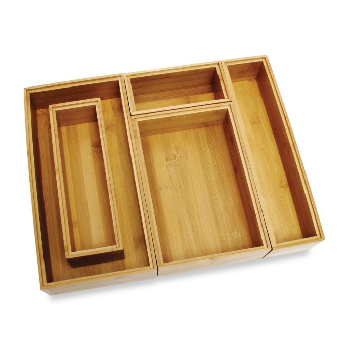 5Piece Drawer Organizer Boxes Bed Bath and Beyond Canada
