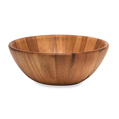 Lipper International Acacia Wood Flair Serving Bowl. View a larger version of this product image.