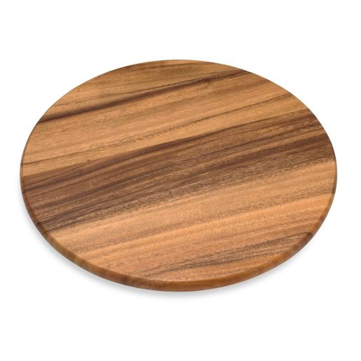 Lipper International Acacia Wood 16-Inch Lazy Susan