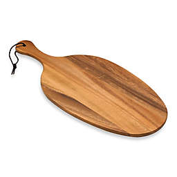 Lipper International Acacia Wood 19.25-Inch Paddle Serving Board