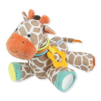 stuffed giraffe baby toy