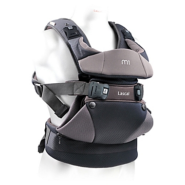Lascal&reg; m1&trade; Multi-Position Baby Carrier in Grey. View a larger version of this product image.