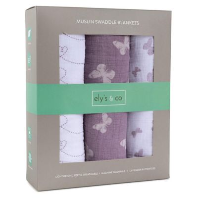 purple swaddle blanket