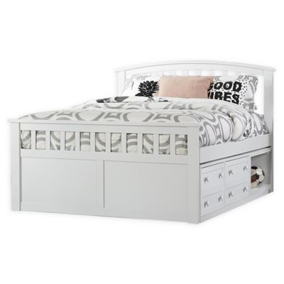 Platform Bed With Drawers Bath, Bed Frame Full Size With Storage