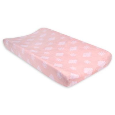 changing pad cover with hole in middle