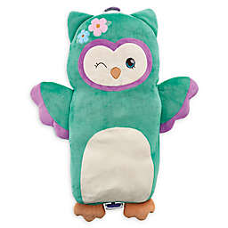 Soft Landing™ Luxe Lounger Owl Pillow in Green