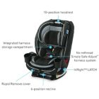 Alternate image 5 for Graco&reg; TrioGrow&trade; SnugLock&reg; LX 3-in-1 Car Seat in Sonic