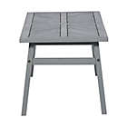 Alternate image 3 for Forest Gate Olive Outdoor Acacia Wood Coffee Table in Grey Wash
