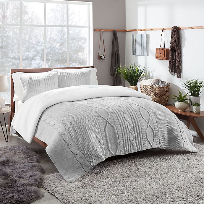 Ugg Sloanne Reversible Comforter Set, Bed Bath And Beyond Ugg King Comforter Set