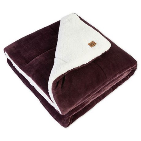 ugg avalon twin reversible blanket