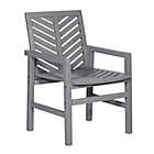 Alternate image 2 for Forest Gate Olive 4-Piece Outdoor Acacia Extendable Table Dining Set in Grey Wash