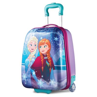 frozen luggage bag