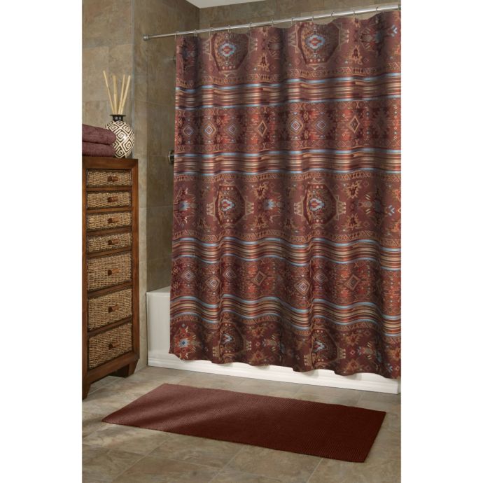 Veratex Pueblo 72 Inch X 75 Inch Shower Curtain Bed Bath Beyond