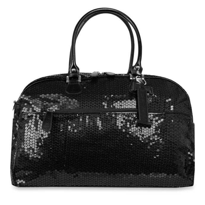 sequin diaper bag