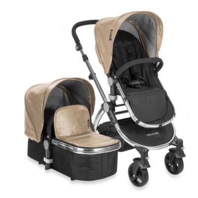 stroller system with bassinet