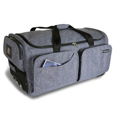 wheeled duffel with garment rack