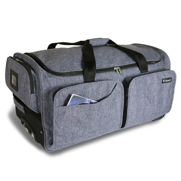 rolling duffel with garment rack