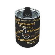 Indigo Falls&reg; #Coffee 18 oz. Curved Insulated Tumbler with Lid