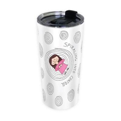Spiraling 24 oz. Stainless Steel Tumbler