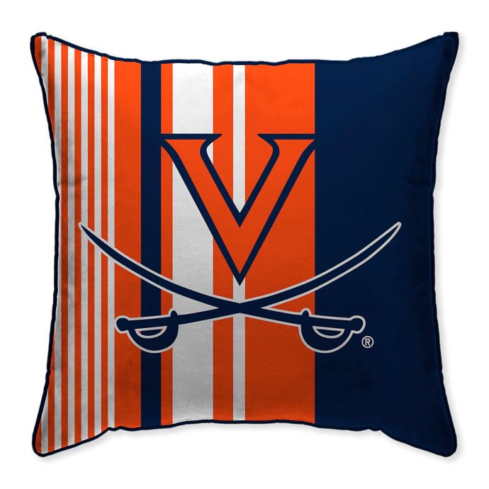 University Of Virginia Variegated Stripe Decorative Throw Pillow