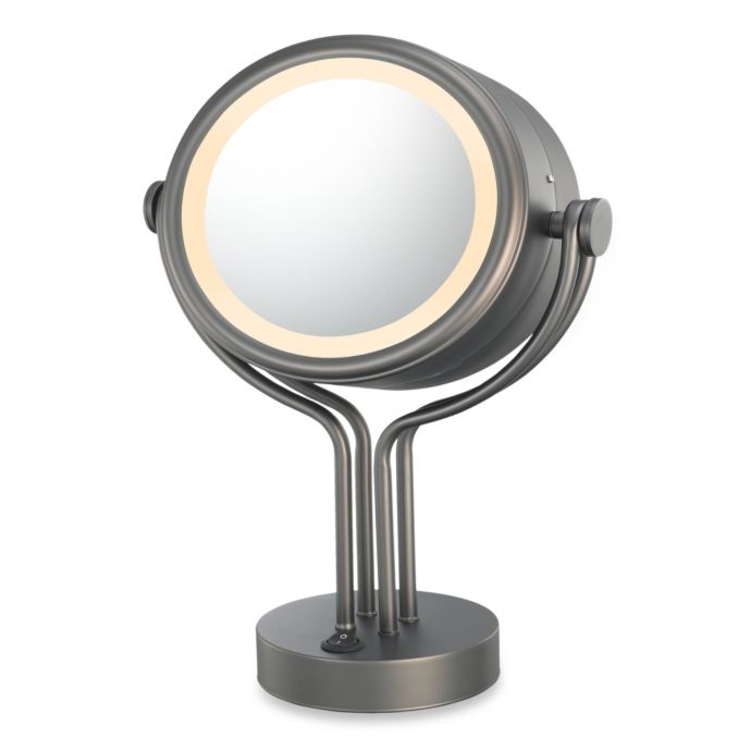 Kimball & Young Lighted 5X/1X Magnification Dual Sided Free Standing