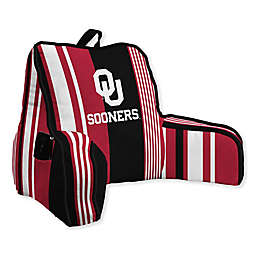 University of Oklahoma Striped Backrest Pillow
