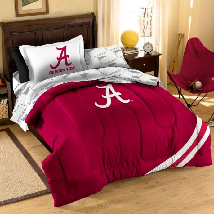 Alabama Crimson Tide Twin Applique Bedding Set Bed Bath Beyond