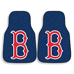 Boston Red Sox "B" Logo Carpet Car Mat (Set of 2)