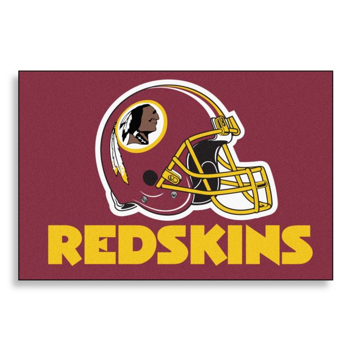 Nfl Washington Redskins Helmet 20 Inch X 30 Inch Floor Mat Bed