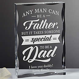 Special Dad Engraved Keepsake
