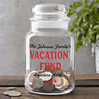 Alternate image 0 for Vacation Fund Personalized Glass Money Jar