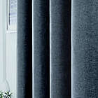 Alternate image 2 for Venus 84-Inch Grommet Room Darkening Window Curtain Panel in Grey (Single)