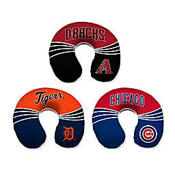 MLB Wave Memory Foam U-Neck Travel Pillow Collection