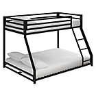 Alternate image 0 for Mason Twin Over Full Metal Bunk Bed in Black