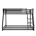 Alternate image 9 for Mason Twin Over Full Metal Bunk Bed in Black