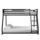 Alternate image 14 for Mason Twin Over Full Metal Bunk Bed in Black