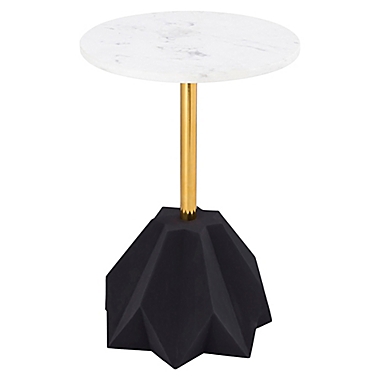 Tov Furniture&trade; Origami End Table in Black/Gold. View a larger version of this product image.