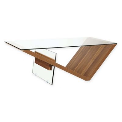 light walnut coffee table