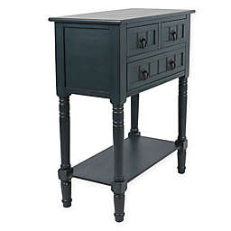 Decor Therapy® Westerman 3-Drawer Console Table in Navy
