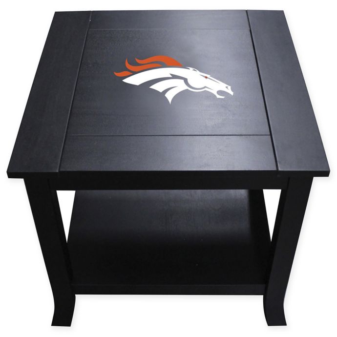 Nfl Denver Broncos Side Table Bed Bath Beyond