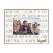 Grasslands Road&reg; Blessed 4-Inch x 6-Inch Picture Frame in Ivory