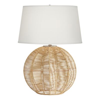 Boca Raton Rattan Table Lamp 