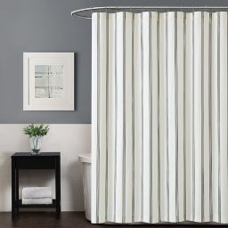 Black Stripe Shower Curtain Bed Bath Beyond