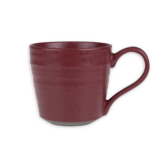 Alternate image 1 for Bee & Willow™ Home Milbrook Mugs in Barn Red (Set of 4)